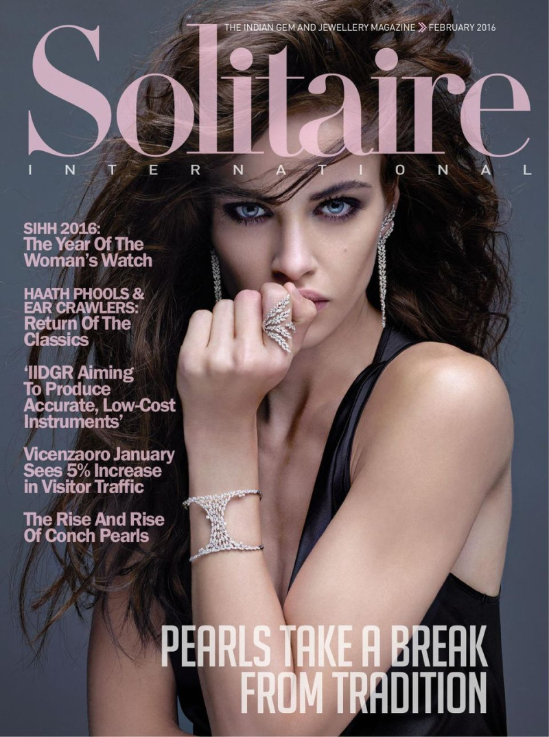  featured on the Solitaire International - India cover from February 2016