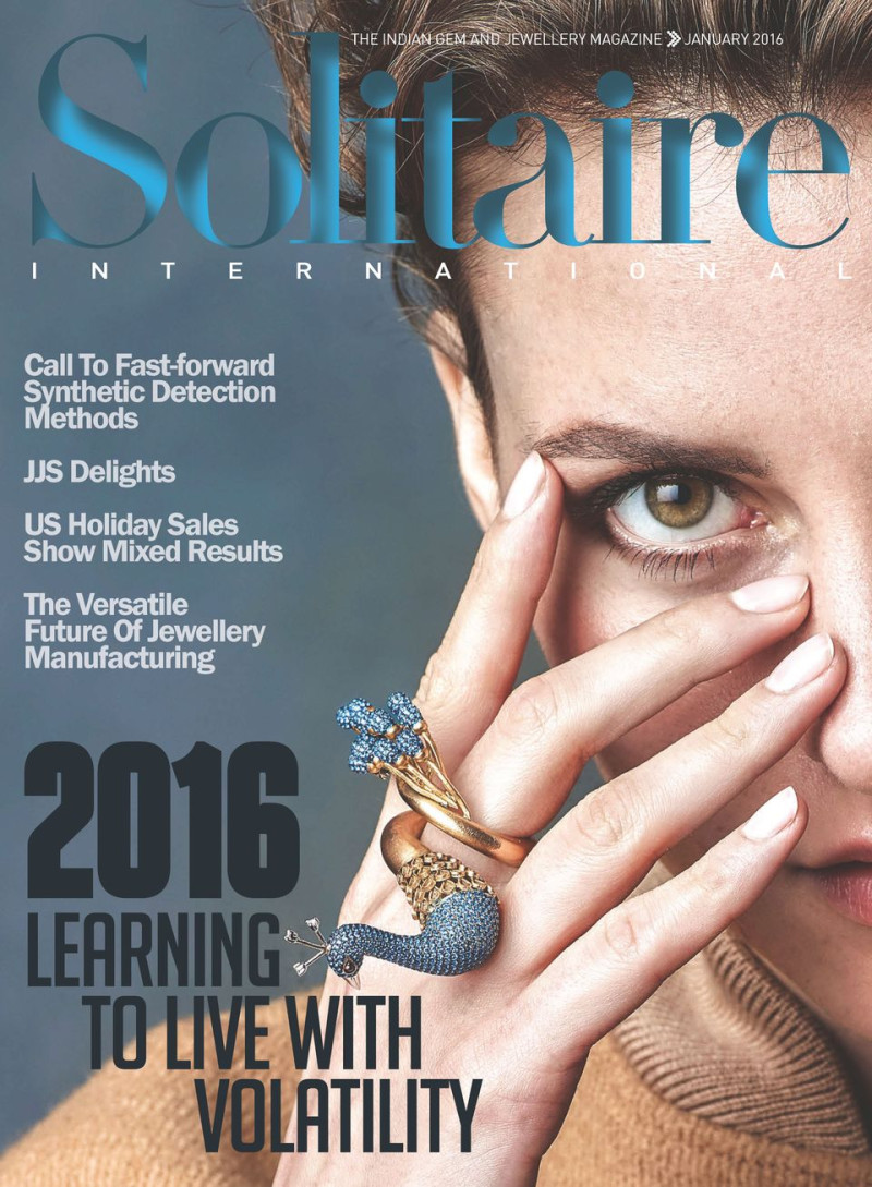  featured on the Solitaire International - India cover from January 2016
