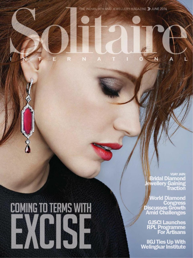  featured on the Solitaire International - India cover from June 2016