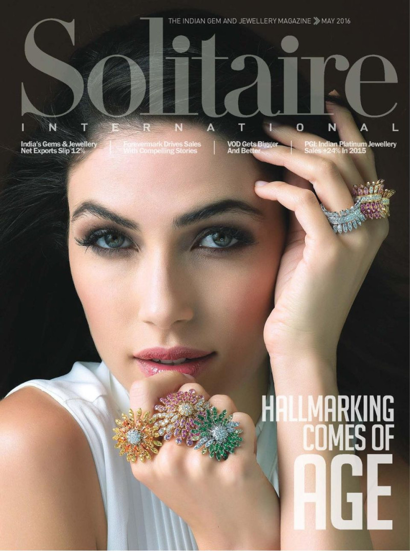  featured on the Solitaire International - India cover from May 2016