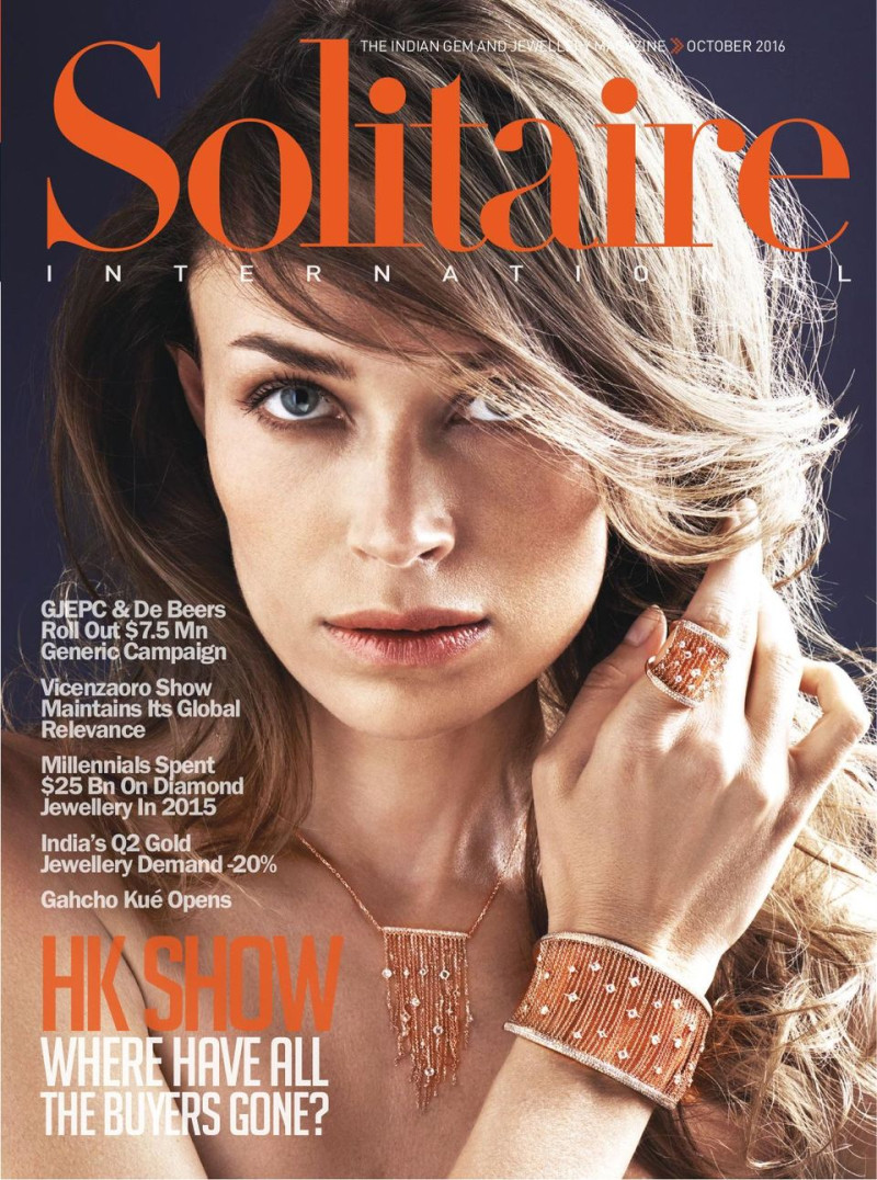  featured on the Solitaire International - India cover from October 2016