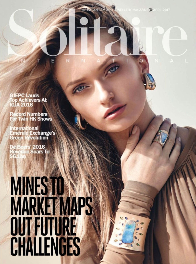  featured on the Solitaire International - India cover from April 2017