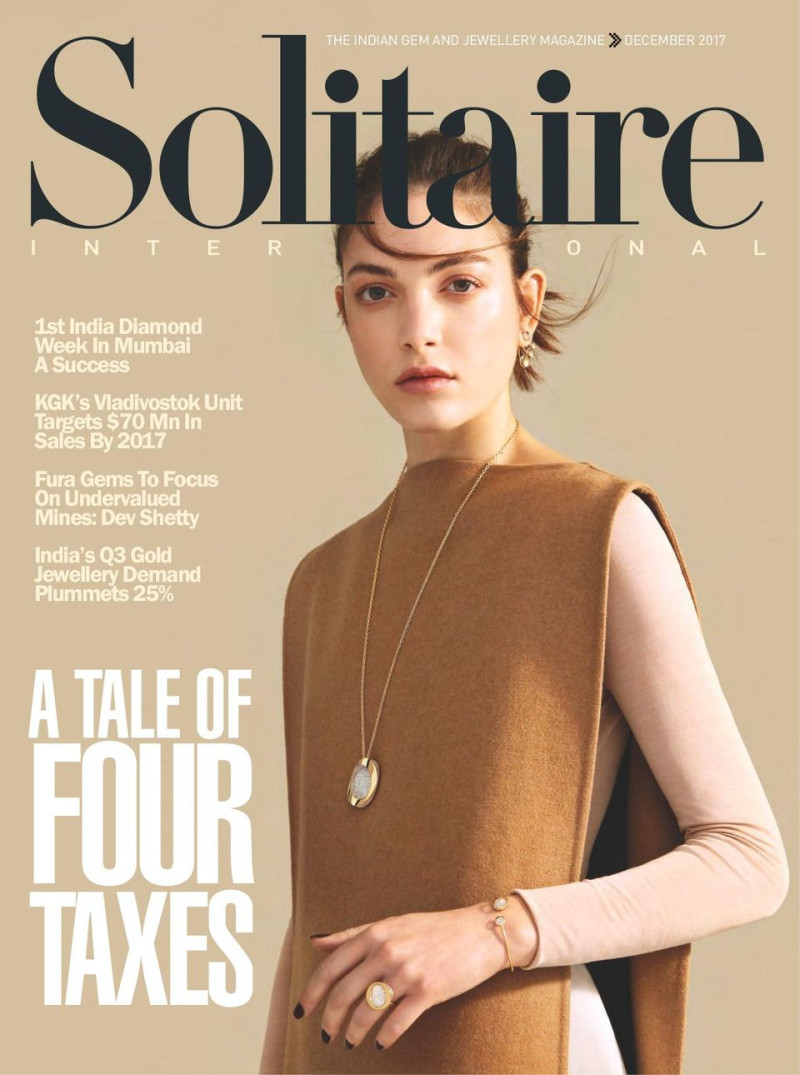  featured on the Solitaire International - India cover from December 2017