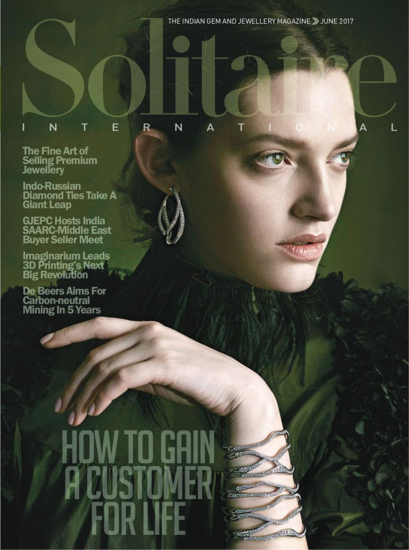  featured on the Solitaire International - India cover from June 2017
