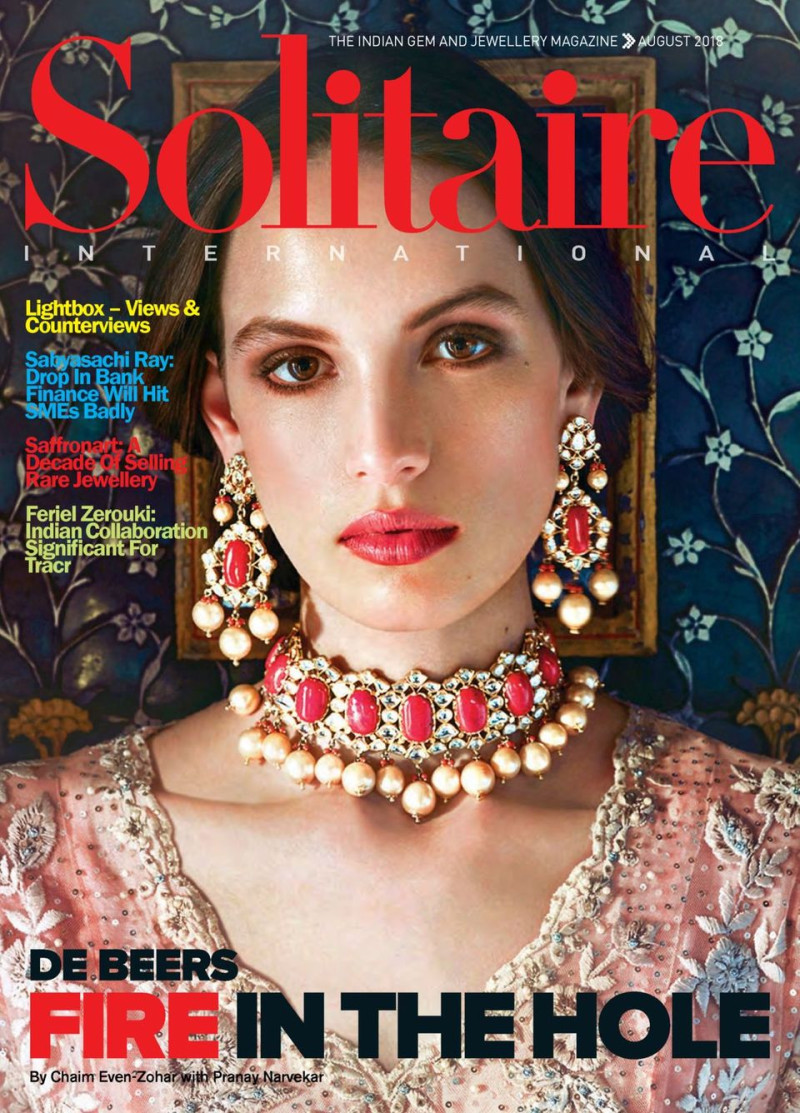  featured on the Solitaire International - India cover from August 2018