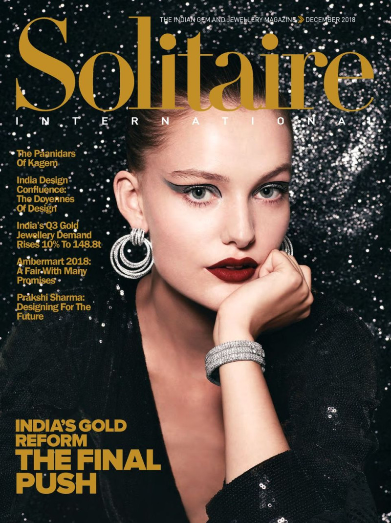  featured on the Solitaire International - India cover from December 2018
