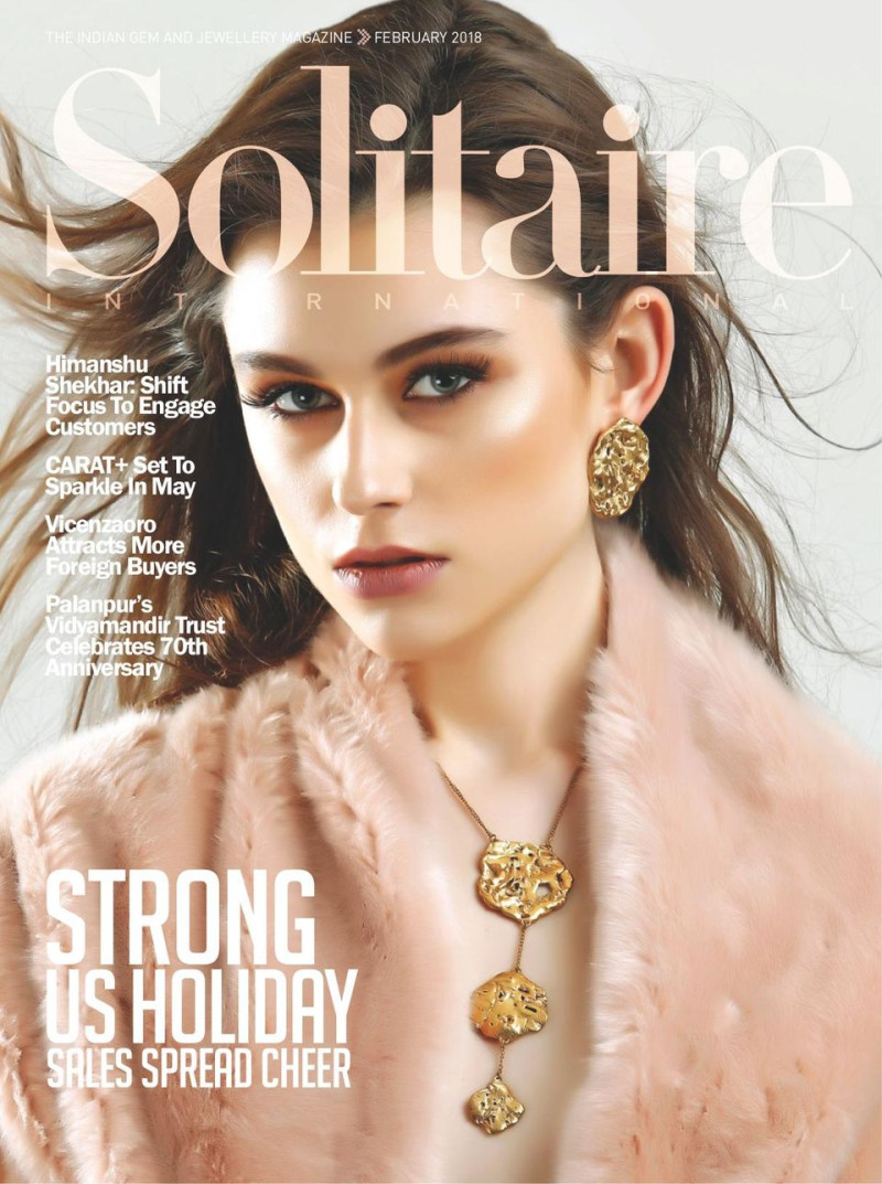  featured on the Solitaire International - India cover from February 2018