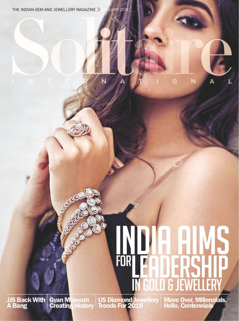  featured on the Solitaire International - India cover from January 2018
