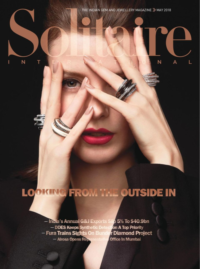  featured on the Solitaire International - India cover from May 2018