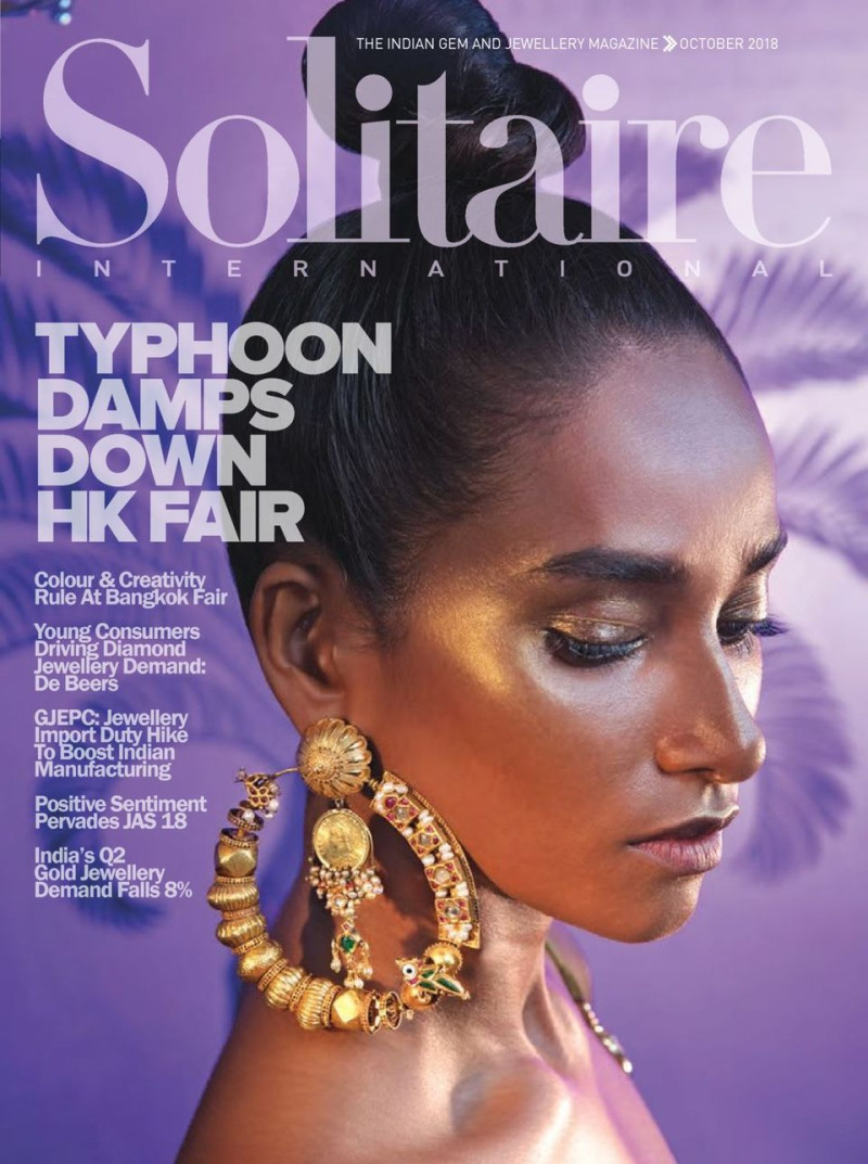  featured on the Solitaire International - India cover from October 2018