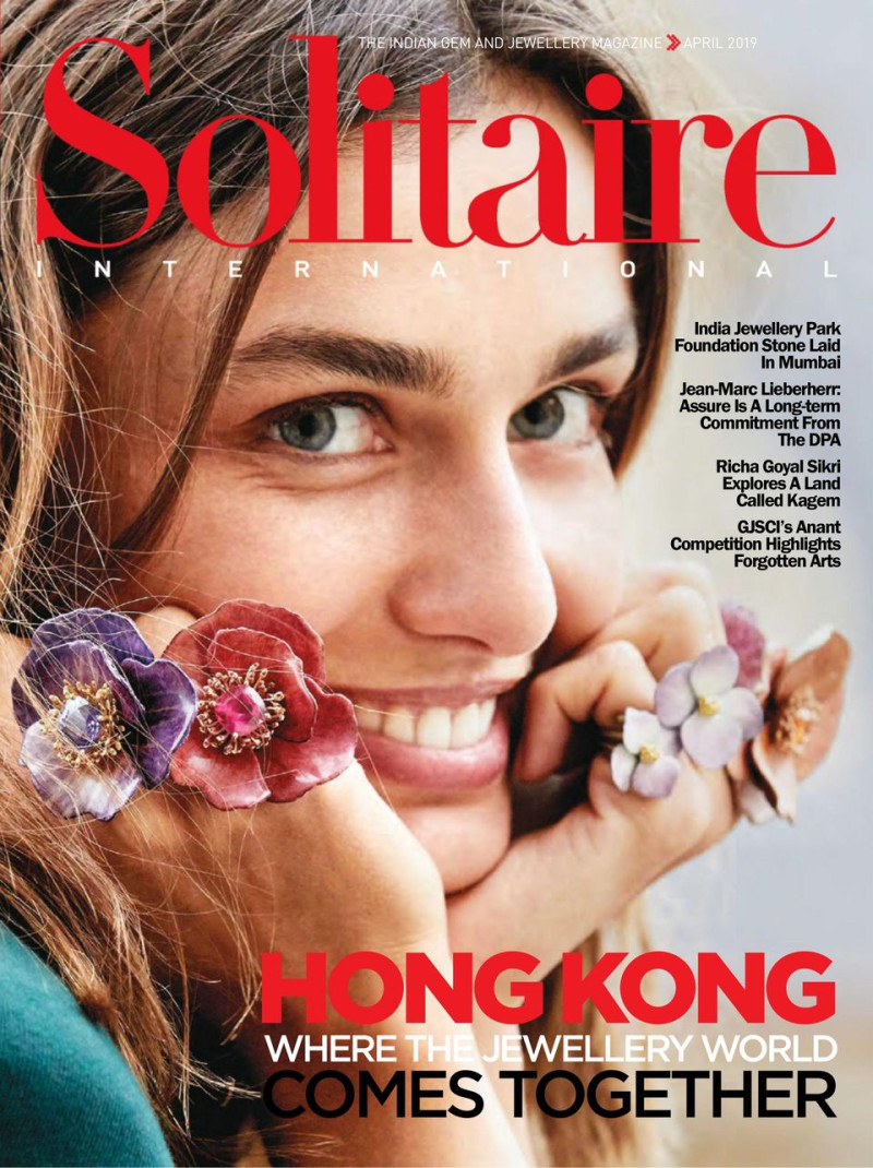 featured on the Solitaire International - India cover from April 2019
