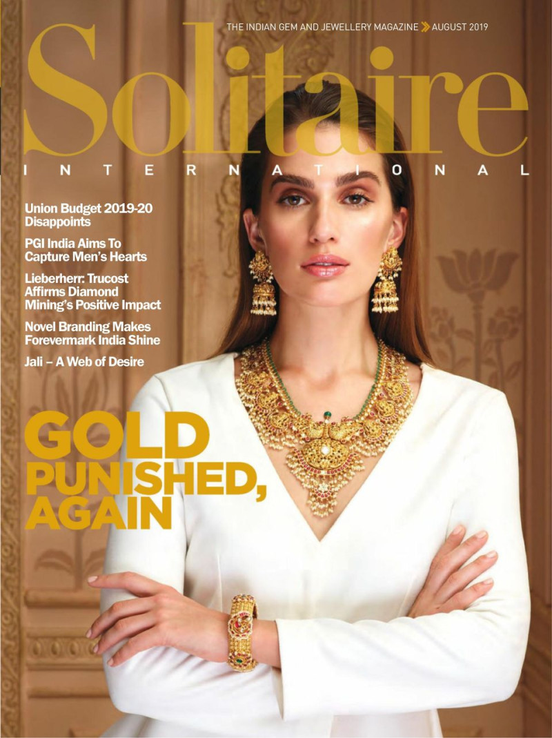  featured on the Solitaire International - India cover from August 2019