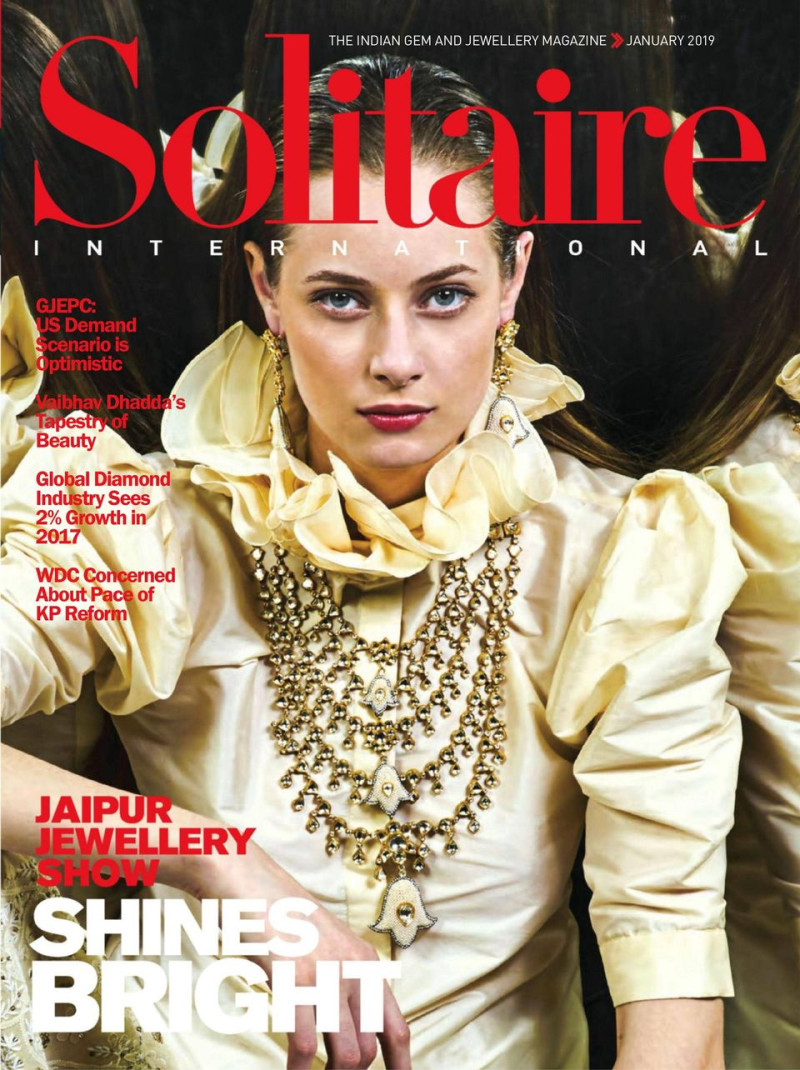  featured on the Solitaire International - India cover from January 2019