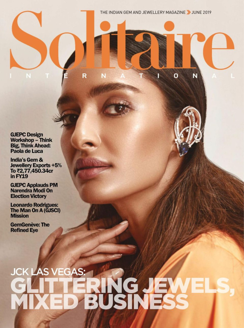  featured on the Solitaire International - India cover from June 2019