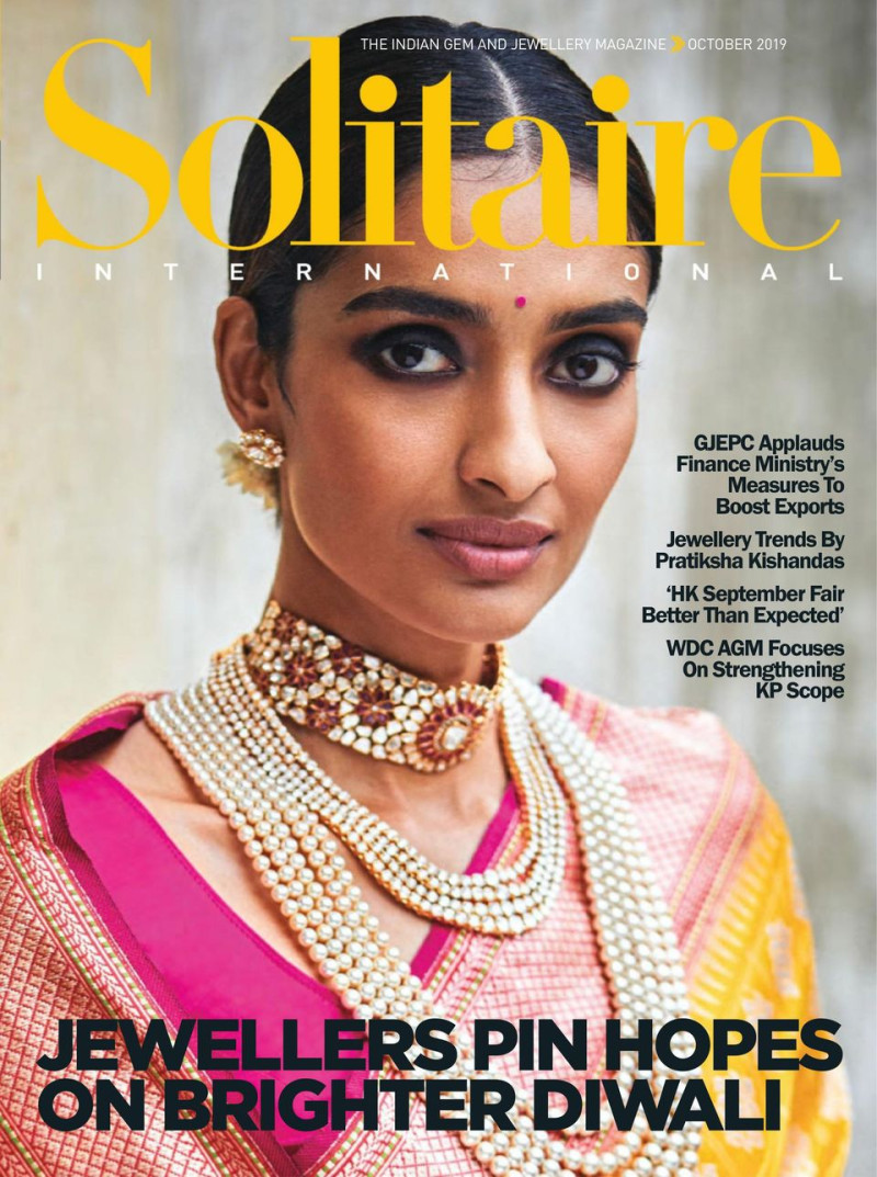  featured on the Solitaire International - India cover from October 2019