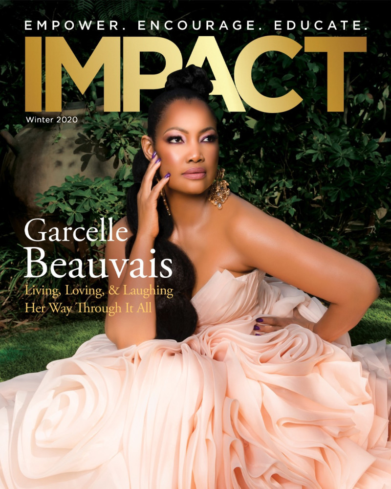 Garcelle Beauvais featured on the Impact cover from December 2020