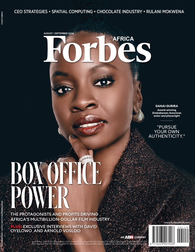  featured on the Forbes Africa cover from August 2024
