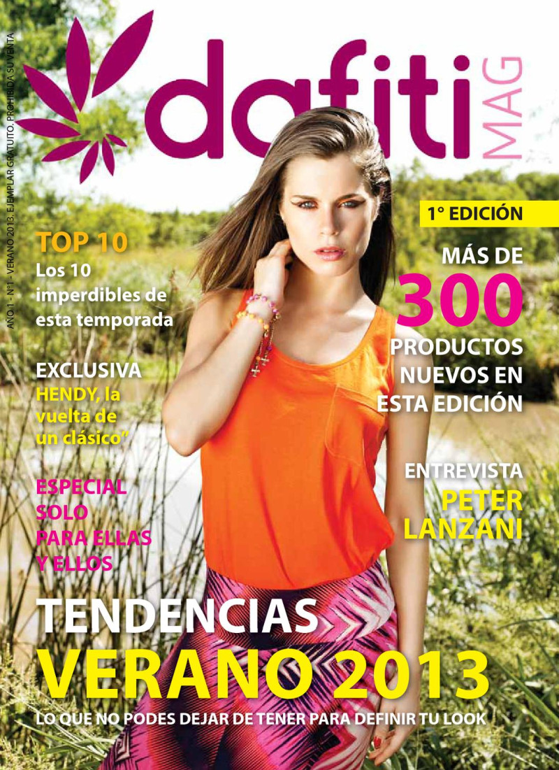  featured on the Dafiti Mag Argentina cover from January 2013