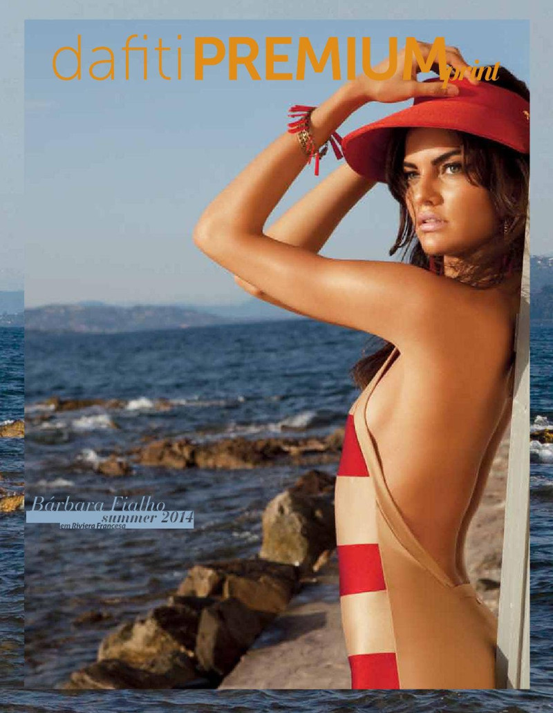 Barbara Fialho featured on the Dafiti Premium Print cover from September 2013
