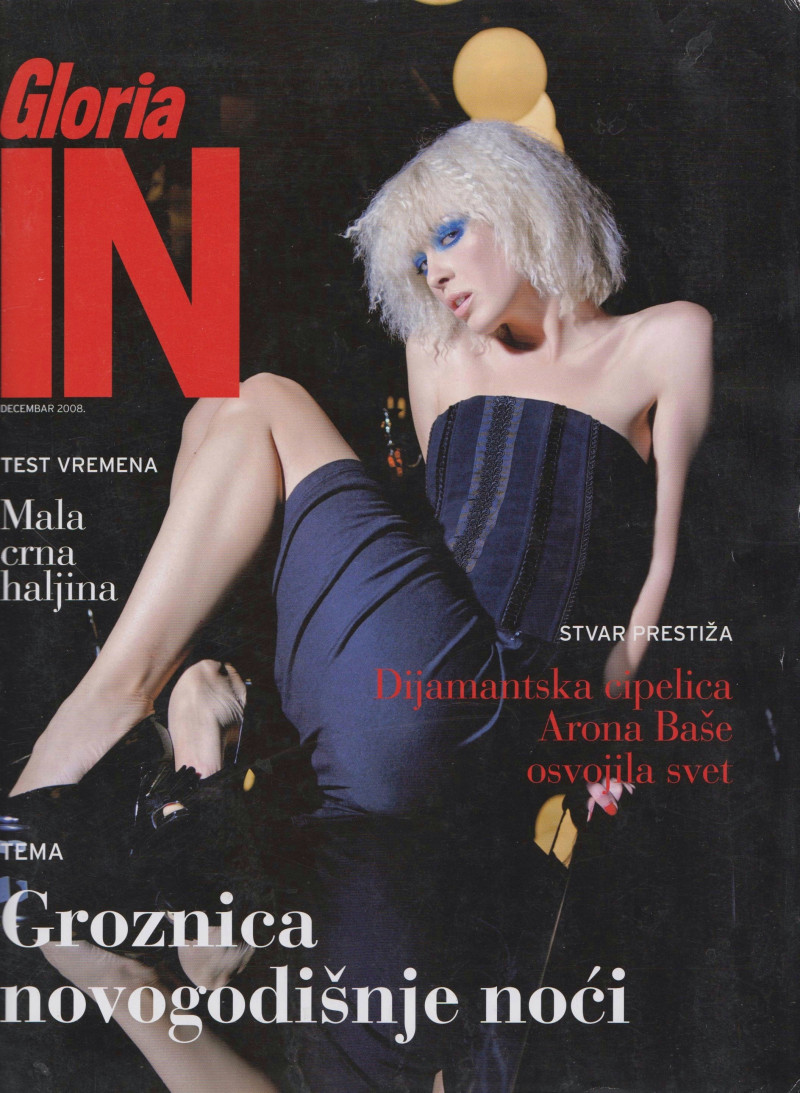 Andjelija Vujovic featured on the Gloria IN cover from December 2008