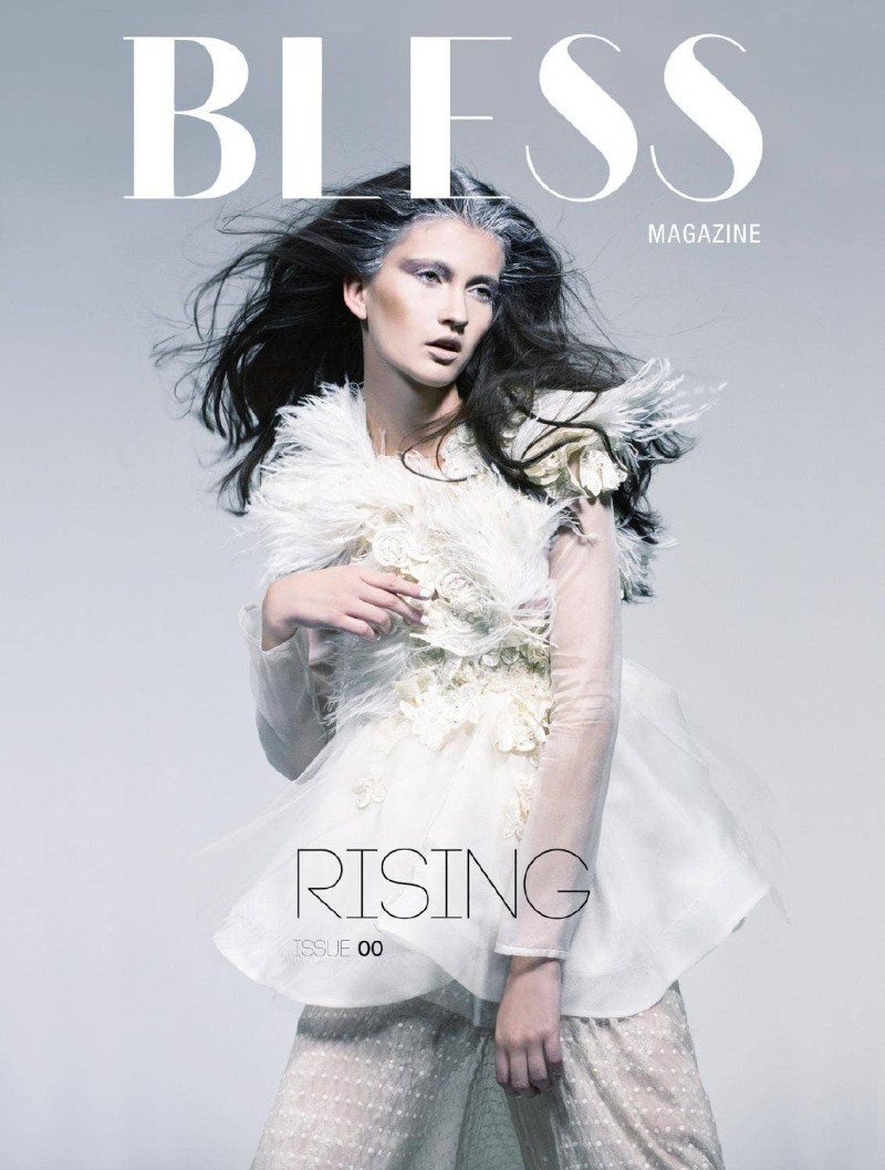 Kely Ferr featured on the Bless Magazine cover from May 2014
