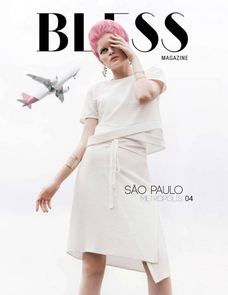 Nathalia Oliveira featured on the Bless Magazine cover from December 2015