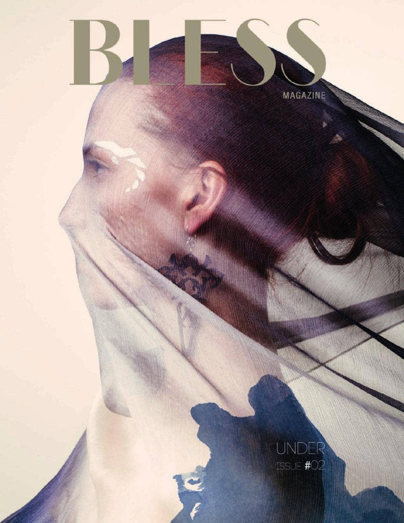 Anna Sebelova featured on the Bless Magazine cover from February 2015