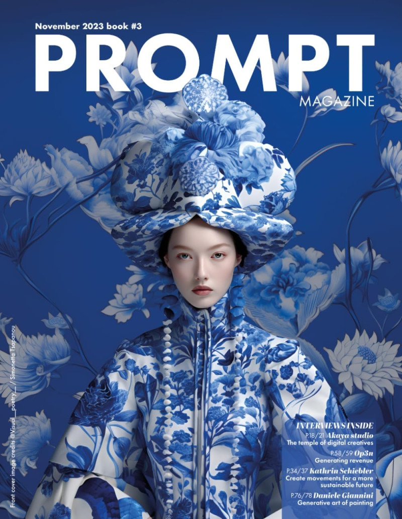 featured on the PROMPT cover from November 2023