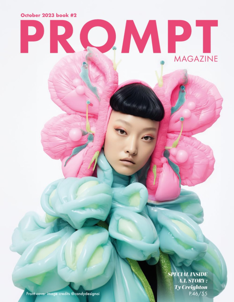  featured on the PROMPT cover from October 2023