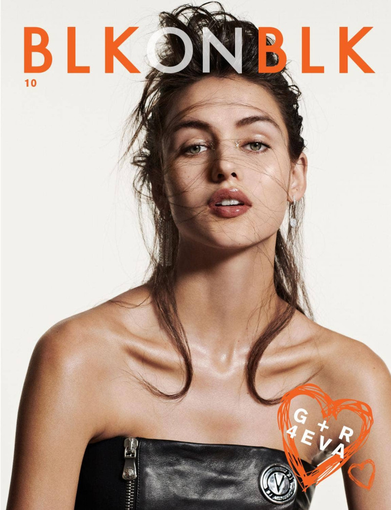 Gabby Westbrook-Patrick featured on the BLKONBLK cover from May 2018