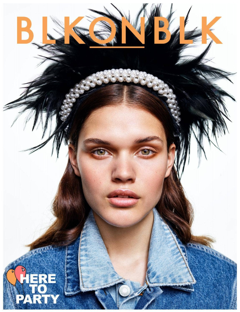 Lucy Rosiek featured on the BLKONBLK cover from December 2019