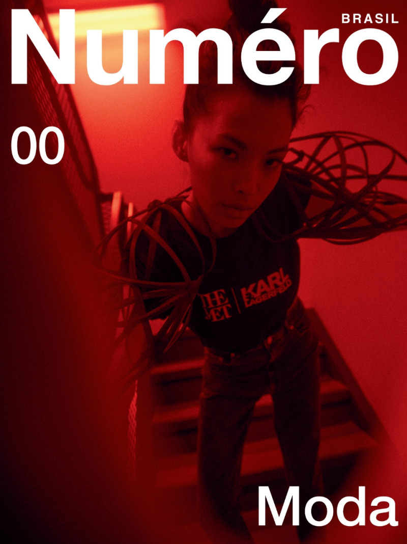 Beauty Thet Thinn featured on the Numéro Brazil cover from July 2023