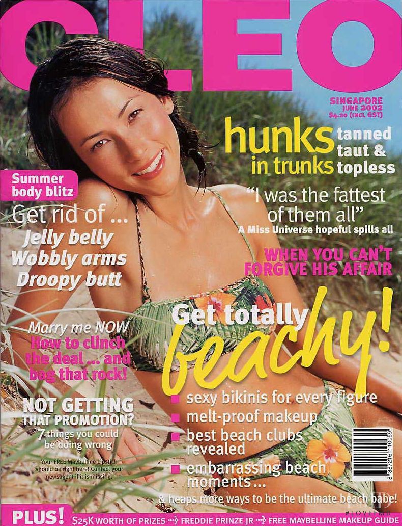  featured on the CLEO Singapore cover from June 2002