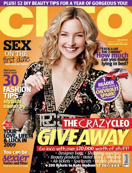  featured on the CLEO Singapore cover from January 2009