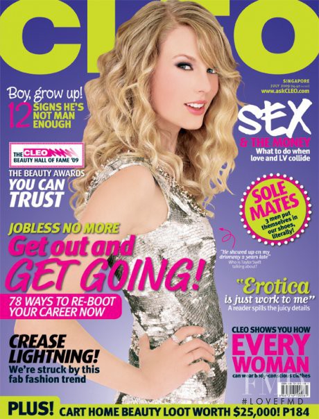  featured on the CLEO Singapore cover from July 2009