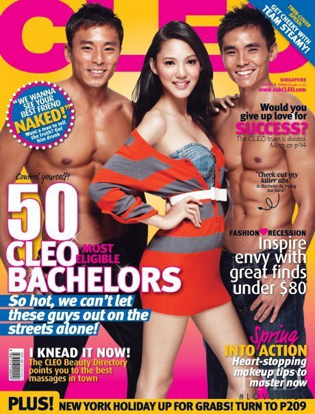  featured on the CLEO Singapore cover from March 2009