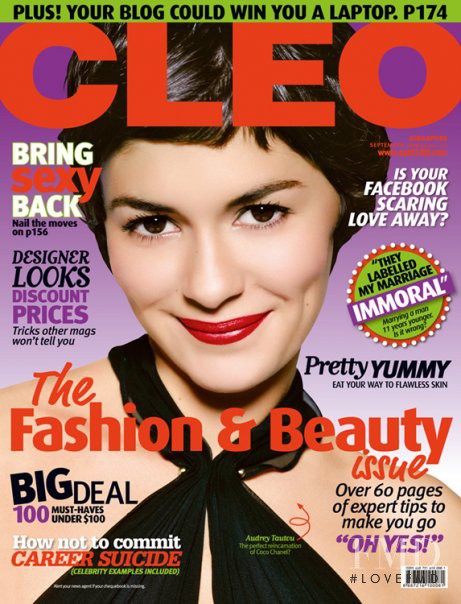  featured on the CLEO Singapore cover from September 2009