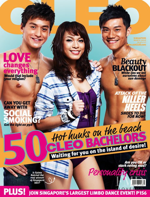  featured on the CLEO Singapore cover from March 2010