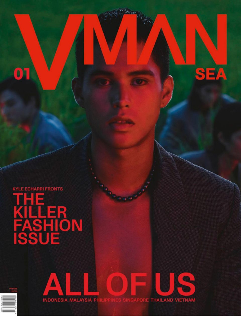 Kyle Echarri featured on the V Man SEA cover from December 2024