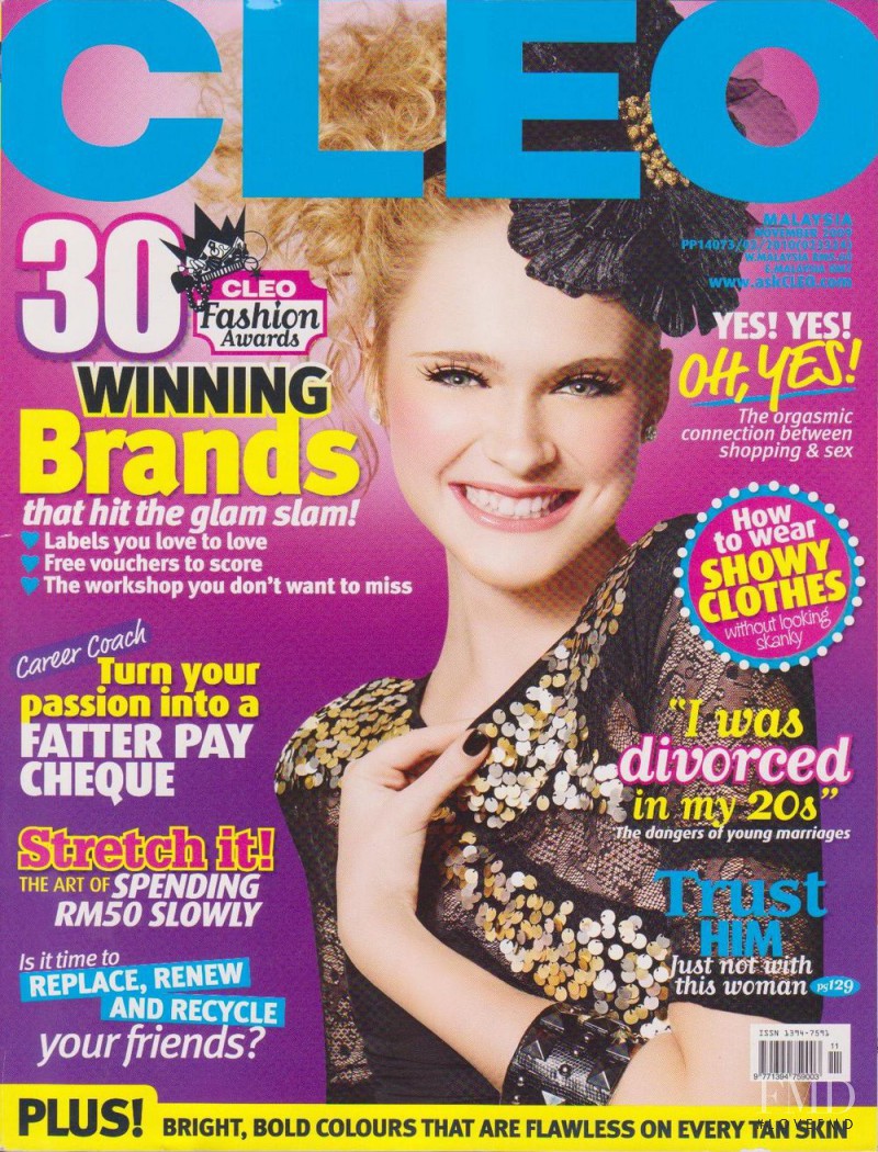 featured on the CLEO Malaysia cover from November 2009