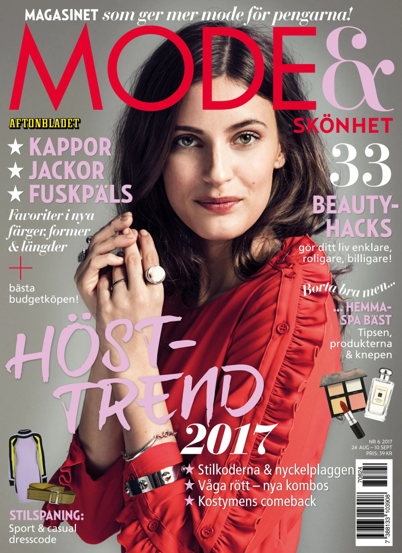  featured on the Mode & Skonhet cover from August 2017