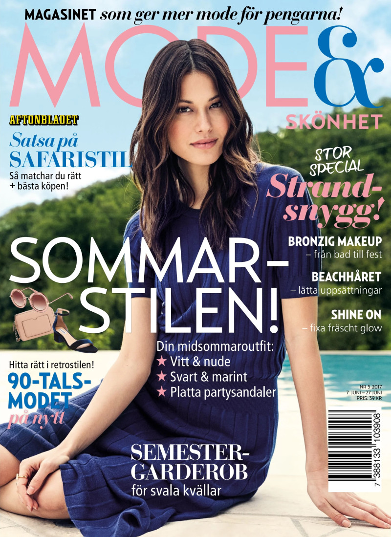  featured on the Mode & Skonhet cover from June 2017