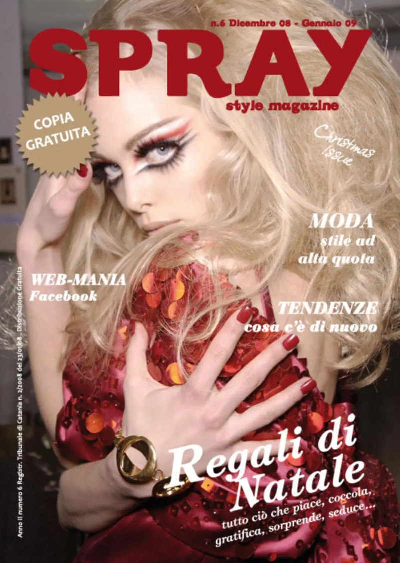  featured on the Spray cover from December 2008