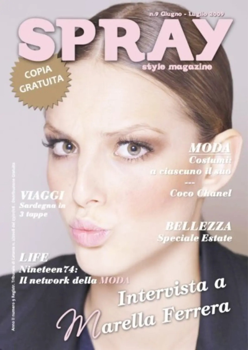  featured on the Spray cover from June 2009