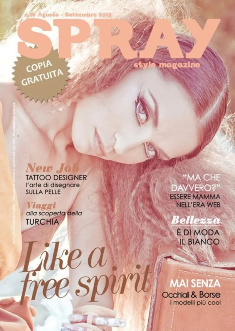  featured on the Spray cover from August 2010