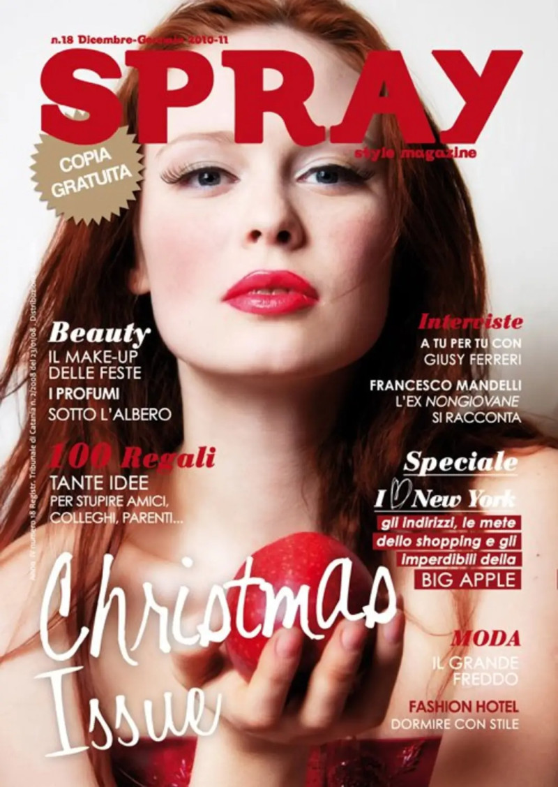  featured on the Spray cover from December 2010