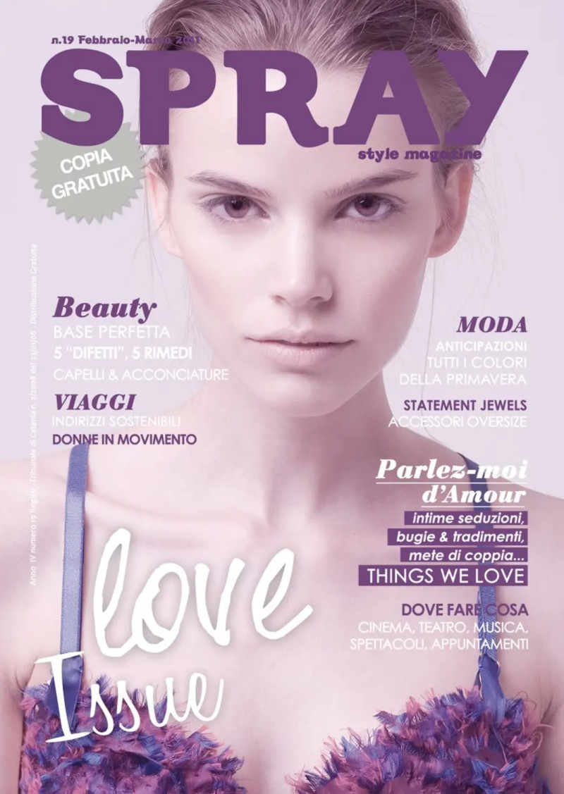  featured on the Spray cover from February 2011