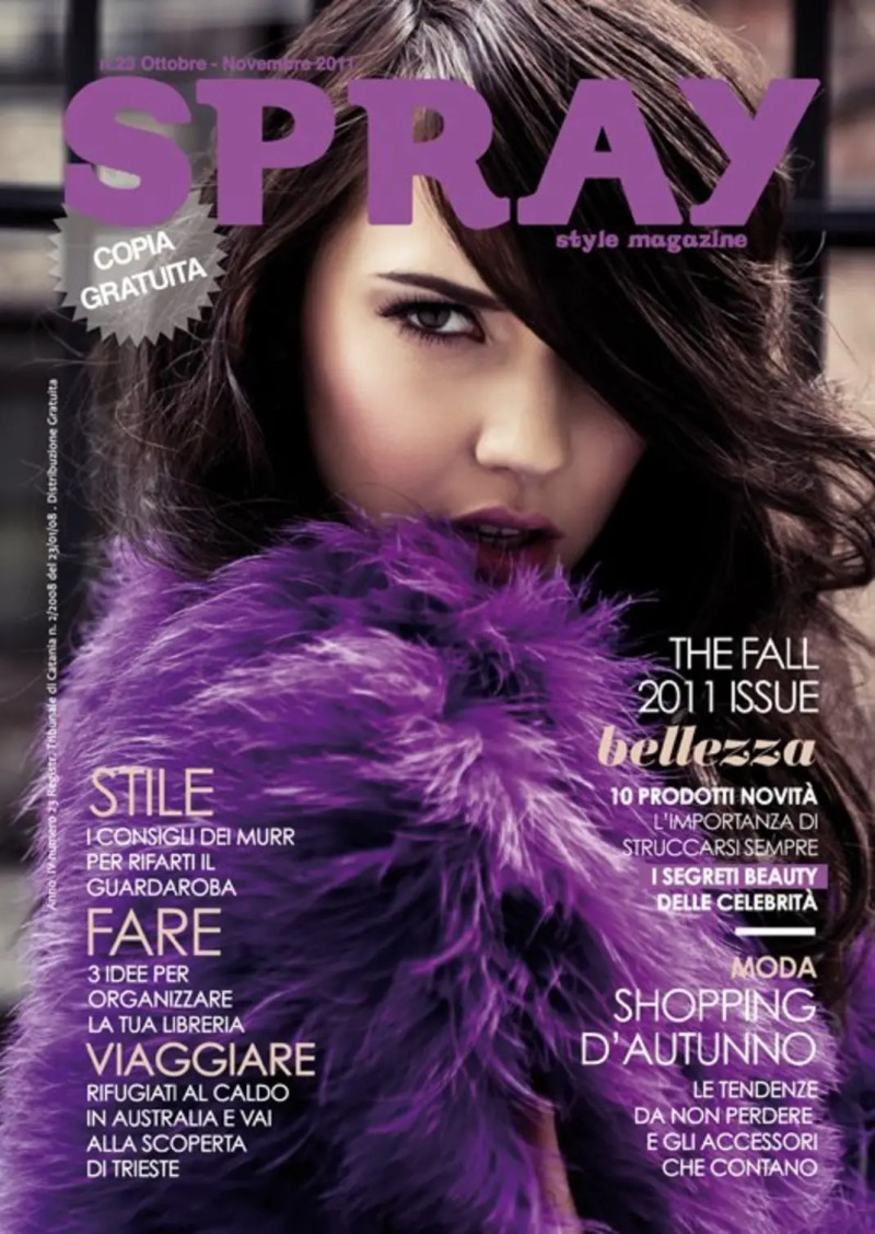  featured on the Spray cover from October 2011