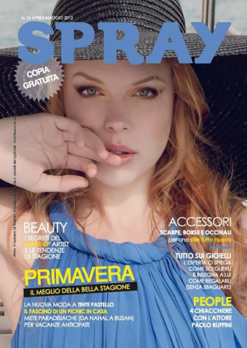  featured on the Spray cover from April 2012