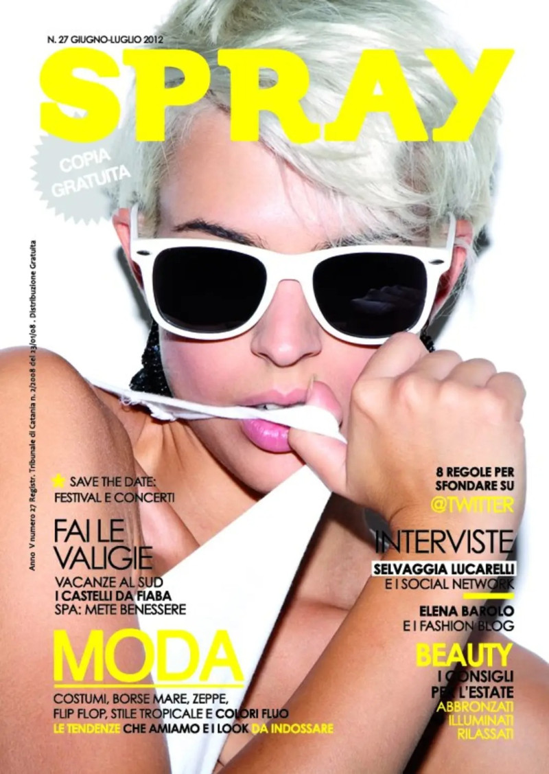  featured on the Spray cover from June 2012